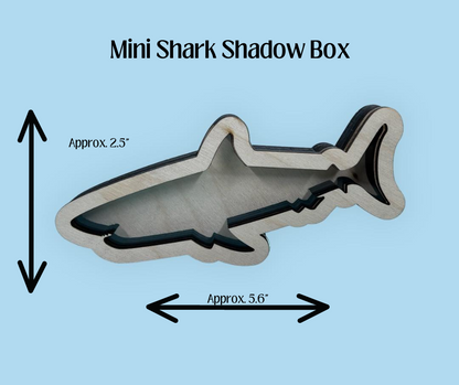 Original Shark Shadow Box Display