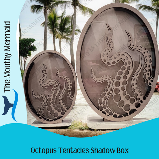 Octopus Tentacles Shadow Box