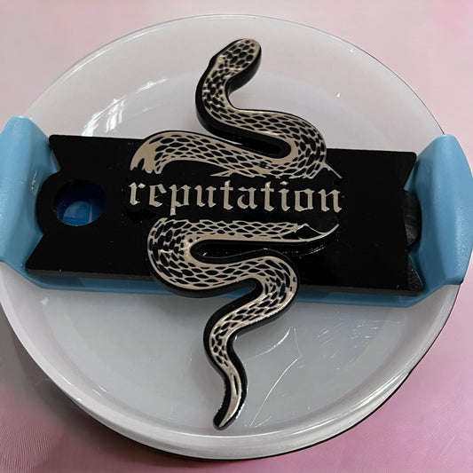 Reputation Snake Stanley Tumbler Topper