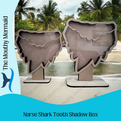 Nurse Shark Tooth Shadow Box
