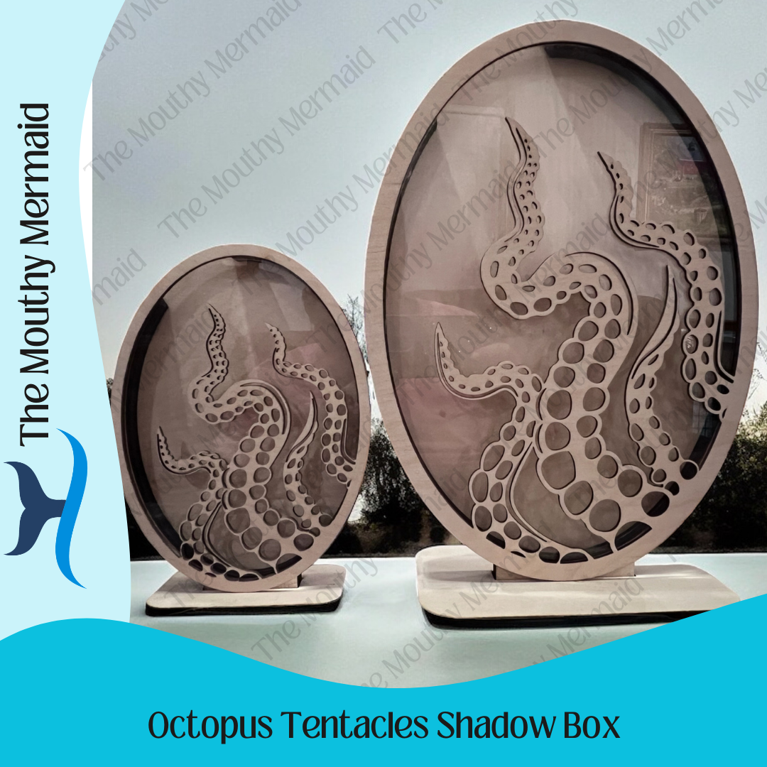 Octopus Tentacles Shadow Box
