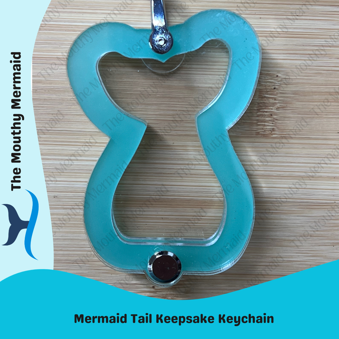 Mermaid Keepsake Keychain