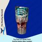 Try That In A Small Town Patriot Ombre 30 oz Tumbler