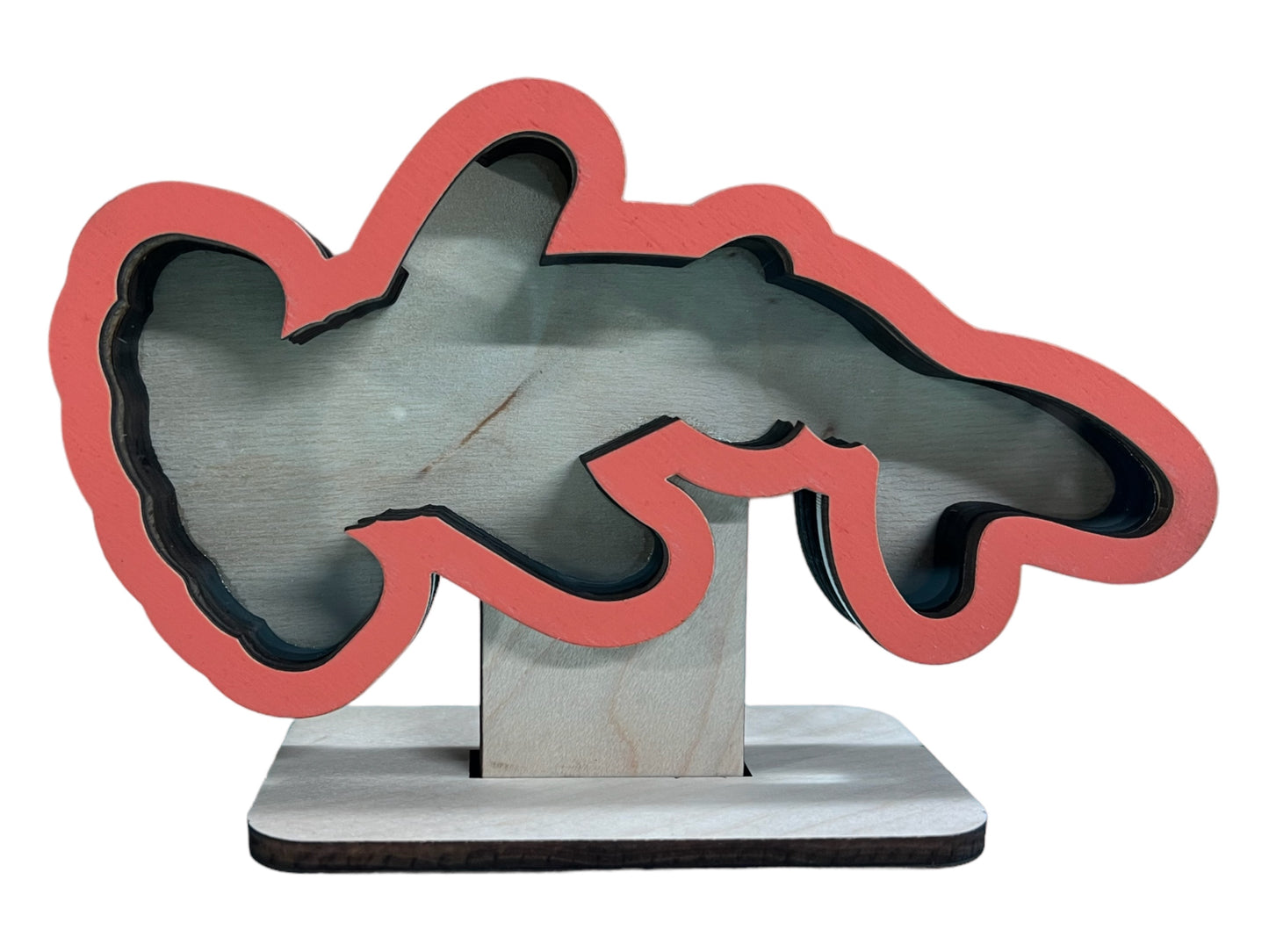 MINI Sharks Hammerhead & Original Shadow Box Display